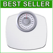 Load image into Gallery viewer, Lightweight Analog Scale - 400 LB Capacity with 5.3" Dial &amp; Rubber Safety