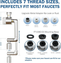 Load image into Gallery viewer, Lead-Free Brass Faucet Extender with Water Filtration - Perfect for Family Use