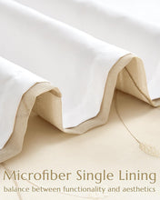 Load image into Gallery viewer, Chic Embroidered Voile Sheer Curtains for Living Room – 84" x 55" Beige Panels