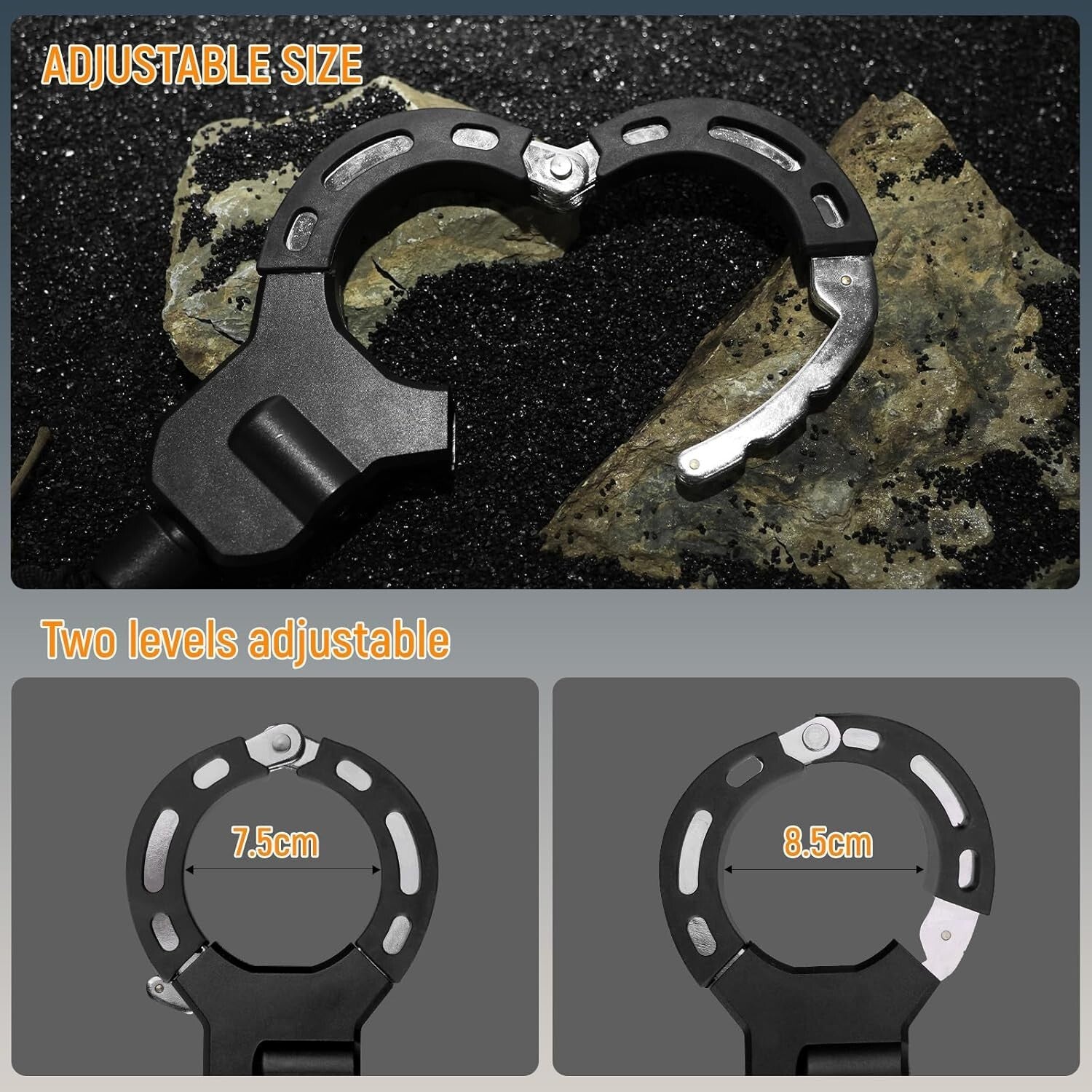 Alloy Electric Scooter Lock with Waterproof Bag – Stylish & Secure Accessories