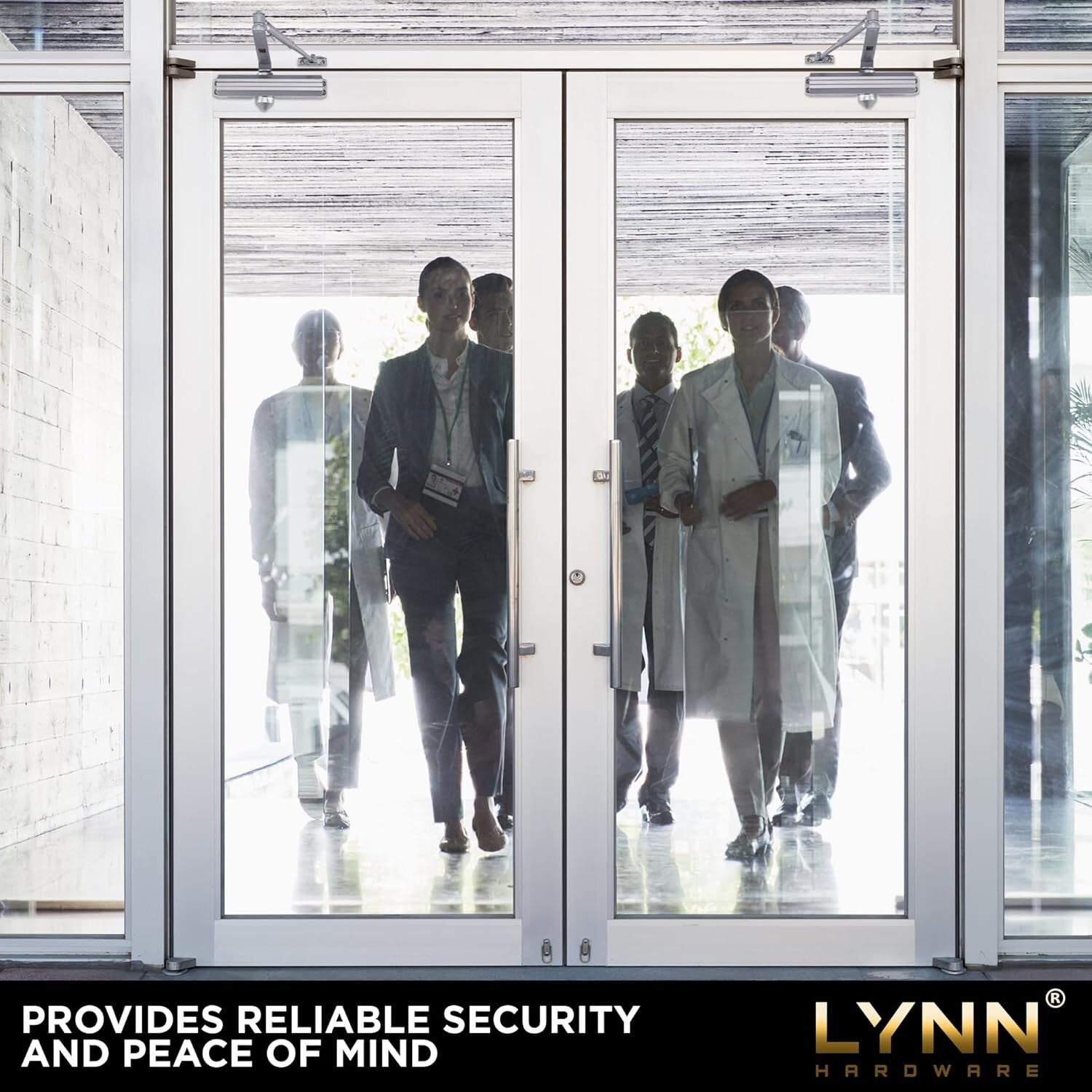 Durable Aluminum Door Closer for High-Traffic Areas - Fire Rated & Adjustable