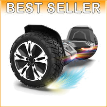 Load image into Gallery viewer, Durable Self-Balancing 8.5" Hoverboard with Bluetooth Speakers and LED Lights