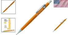 Load image into Gallery viewer, Yellow Barrel Mechanical Pencil 0.9mm for Adults - 12 Pack with Comfortable Grip