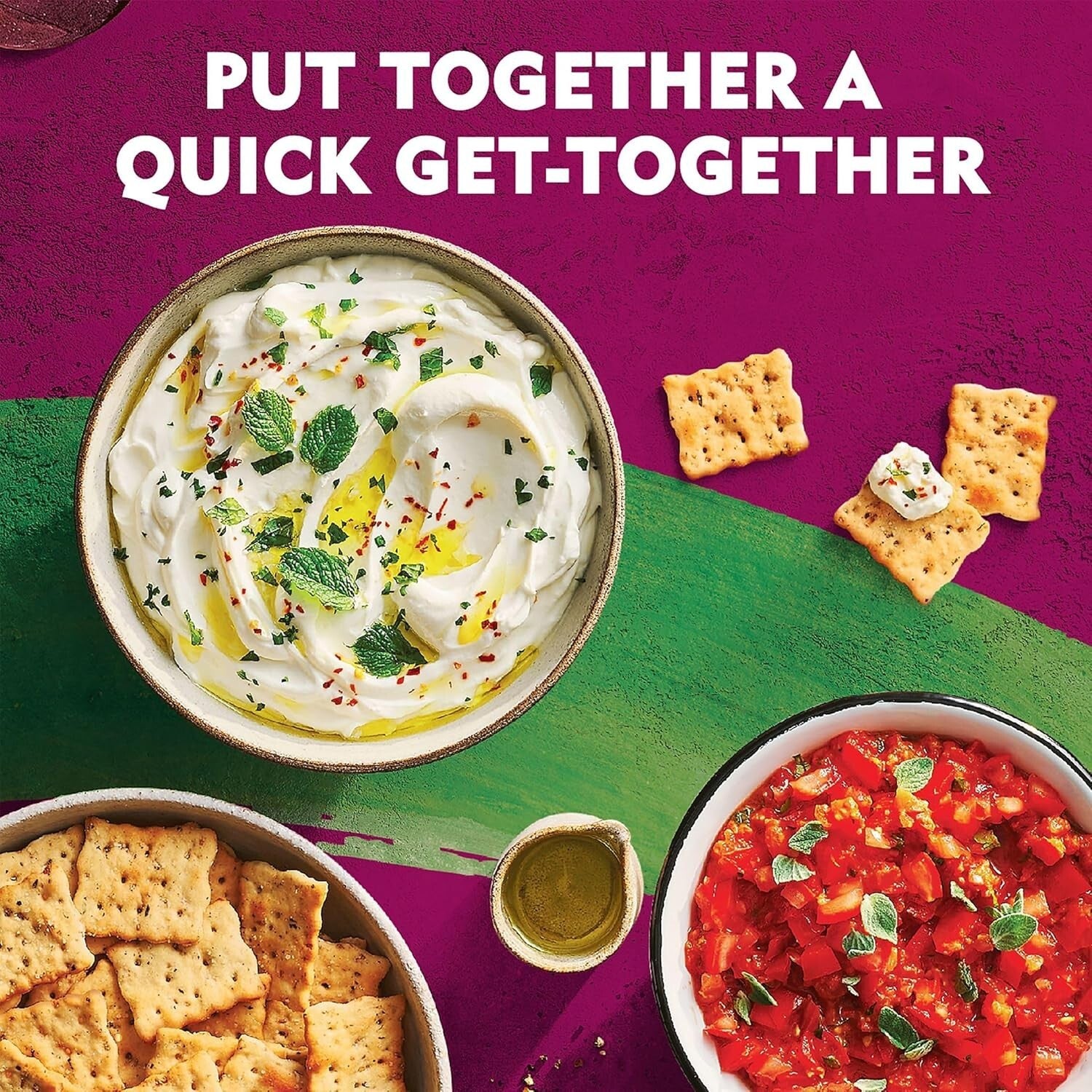 Versatile Italian Herb Flatbreads - Ideal for Dips, Cheese & More - 12 Pack