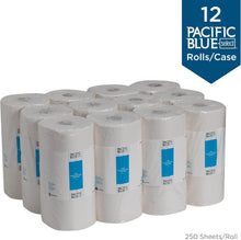 Load image into Gallery viewer, Pacific Blue Select 2-Ply Perforated Paper Towel Roll - 250 Sheets, 12 Rolls