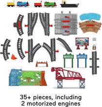 Load image into Gallery viewer, Motorized Thomas &amp; Percy Train Set with Track and Cargo Cars - Ideal Gift!