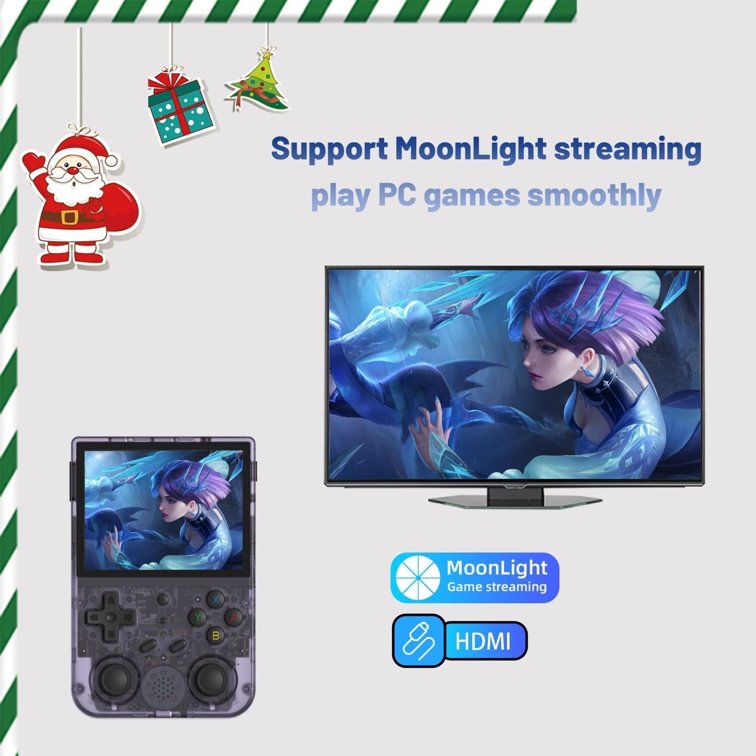 All-in-One ANBERNIC RG353V Retro Console – Play 4452 Games with Dual OS, 5G WiFi