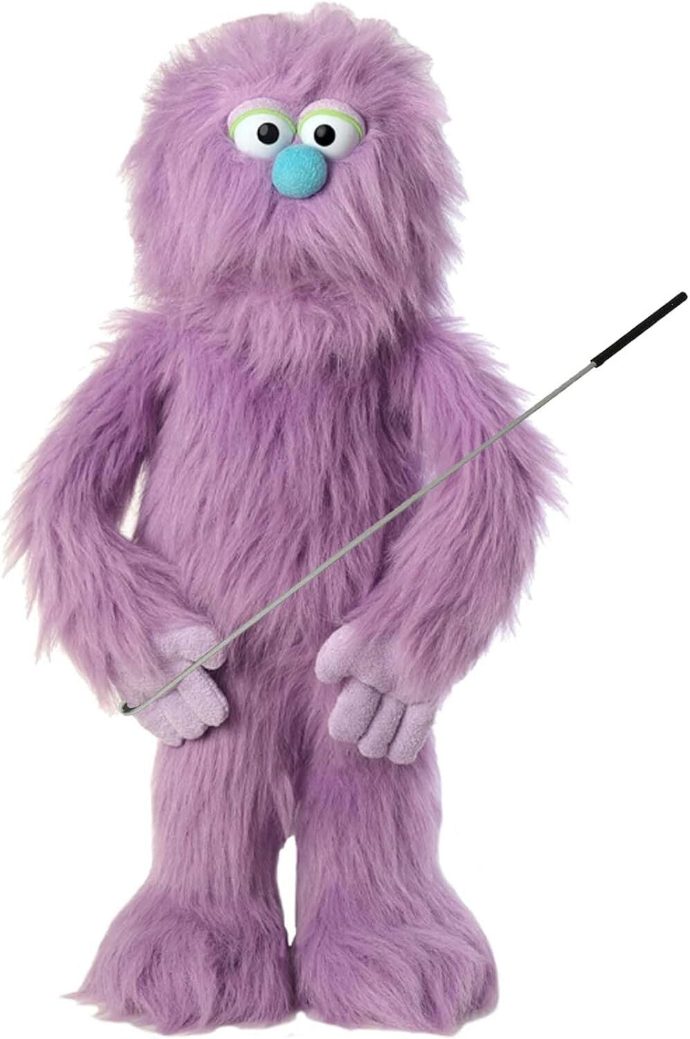 Engaging 30-Inch Purple Puppet with Arm Control – Ideal for Kids' Entertainment