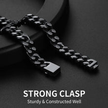 Load image into Gallery viewer, Stainless Steel Men's Cuban Link Chain - Stylish Gold-Plated Hip Hop Jewelry