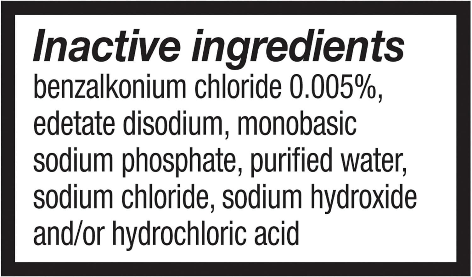 Fast-Acting Once Daily Allergy Eye Drops - Effective Relief from Pollen & More