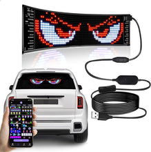 Load image into Gallery viewer, Dynamic LED Sign for Cars with Bluetooth – Waterproof, Flexible &amp; Customizable
