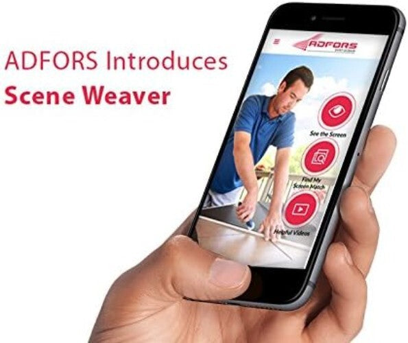 DIY Charcoal Fiberglass Bug Screen Replacement - 36" x 100' Roll by Saint-Gobain