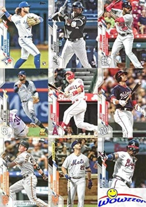 Luxury 2020 Baseball Cards Factory Set - 700 Cards with 5 Exclusive Rookie Cards