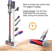 Load image into Gallery viewer, Sturdy Metal Organizer for Cordless Vacuums - 6 Hooks, No Wall Drilling Required
