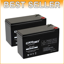 Load image into Gallery viewer, Portable 12V 7Ah Sealed Lead Acid Battery - Ideal for Scooters &amp; Emergency Use