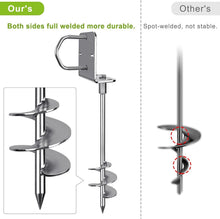 Load image into Gallery viewer, Multi-Purpose Ground Anchors - 18''/30'' Trampoline Stakes for Outdoor Safety