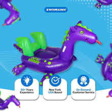 Load image into Gallery viewer, Inflatable Sea Dragon Lounge Float – Spacious, Durable &amp; Photogenic Design