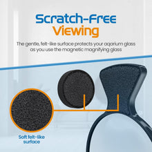 Load image into Gallery viewer, Black Flipper Aquarium Magnifier - Ideal for Fish Enthusiasts &amp; Photographers