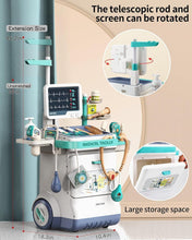 Load image into Gallery viewer, Kids Doctor Cart Toy - Including Authentic Tools &amp; Lights for Role Play Fun
