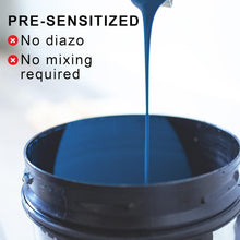 Load image into Gallery viewer, Premium 128 Fl Oz Blue Screen Printing Emulsion - Ideal for All Skill Levels