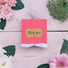 Load image into Gallery viewer, 2.25"x1.25" Eco-Friendly Kraft Thank You Stickers - 5000 Pack for Small Ventures