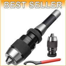 Load image into Gallery viewer, R8 Shank 1/32"-5/8" Drill Chuck – Super Heavy Duty &amp; Self-Tightening Mechanism
