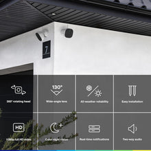 Load image into Gallery viewer, Weatherproof myQ Smart Camera - 1080p HD, Motion Detection &amp; Smartphone Control