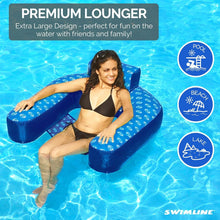 Load image into Gallery viewer, Comfortable U-Seat Pool Float - Extra-Large, Easy-Transport Design for All Ages
