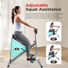 Load image into Gallery viewer, Compact Squat Assist Trainer with LCD Metrics - Ideal for Leg &amp; Glute Workouts