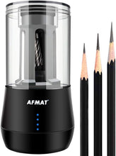 Load image into Gallery viewer, 3-Point Rechargeable Pencil Sharpener for Charcoal &amp; Colored Pencils – Auto Stop