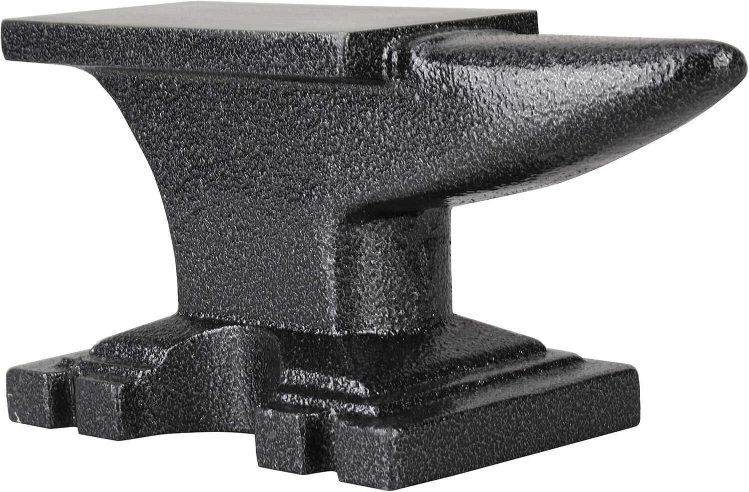 Durable 25 lb Cast Iron Anvil with Polished Surface - Perfect for DIY Metalwork