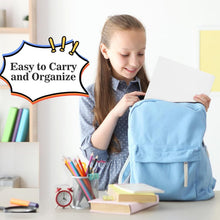 Load image into Gallery viewer, Multi-Purpose 60-Pack Plastic Folders with Pockets - Perfect for All Your Files