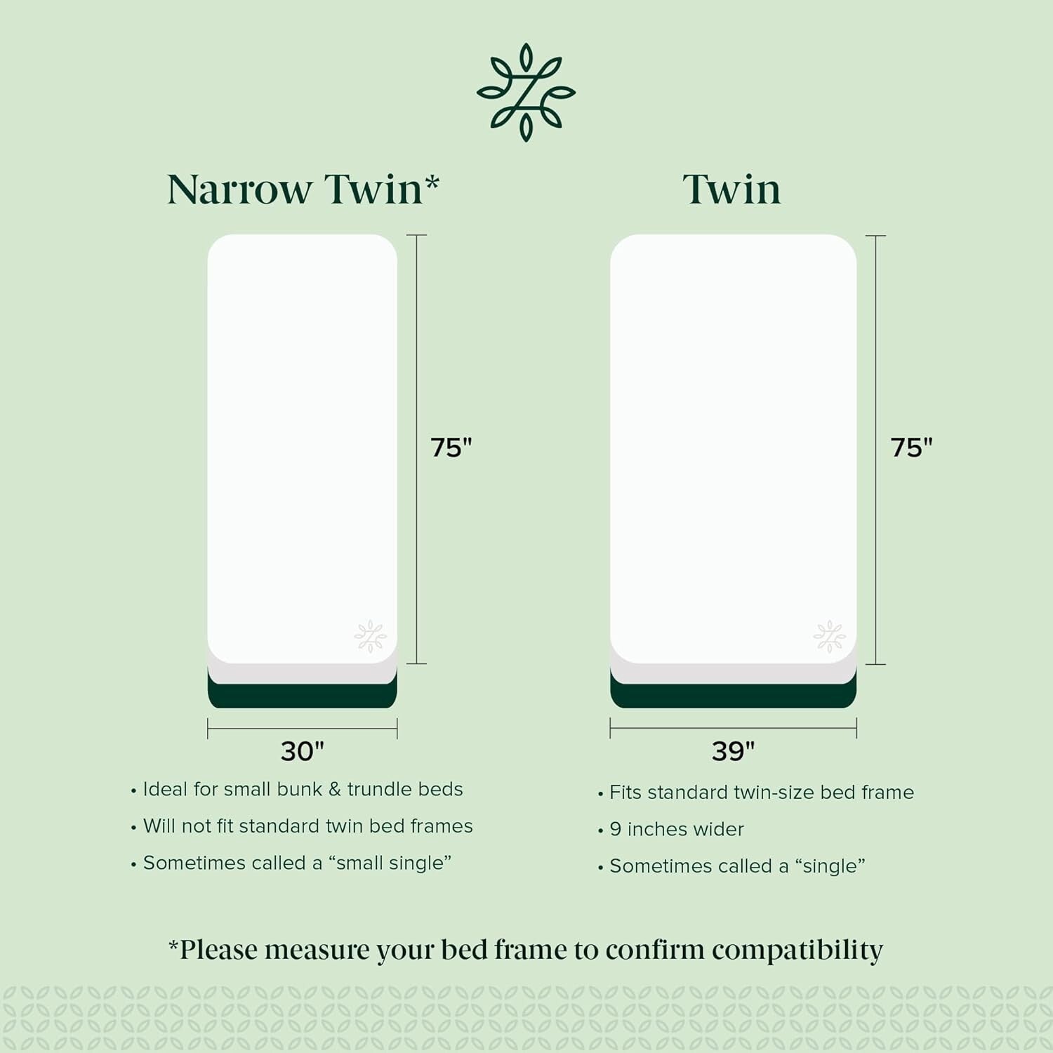 Durable Twin Mattress in A Box - 6 Inch Medium Firm Hybrid with CertiPUR-US Foam