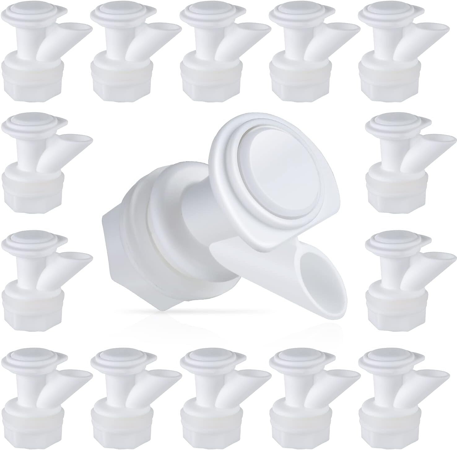 Durable Push-Button Spigot Replacement for Igloo Water Coolers, 30 Pieces