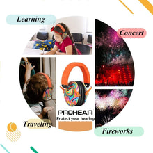 Load image into Gallery viewer, Adjustable Hearing Protection Earmuffs for Kids - Durable &amp; Lightweight Design