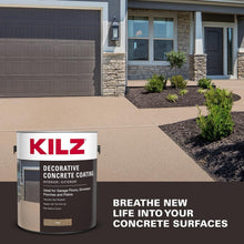 Load image into Gallery viewer, Slip-Resistant Decorative Concrete Coating, Tan, 1 Gallon for Interior/Exterior