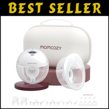 Load image into Gallery viewer, M5 Double-Sealed Wearable Pump - Effortless Breastfeeding with 2 Pumps in Lilac