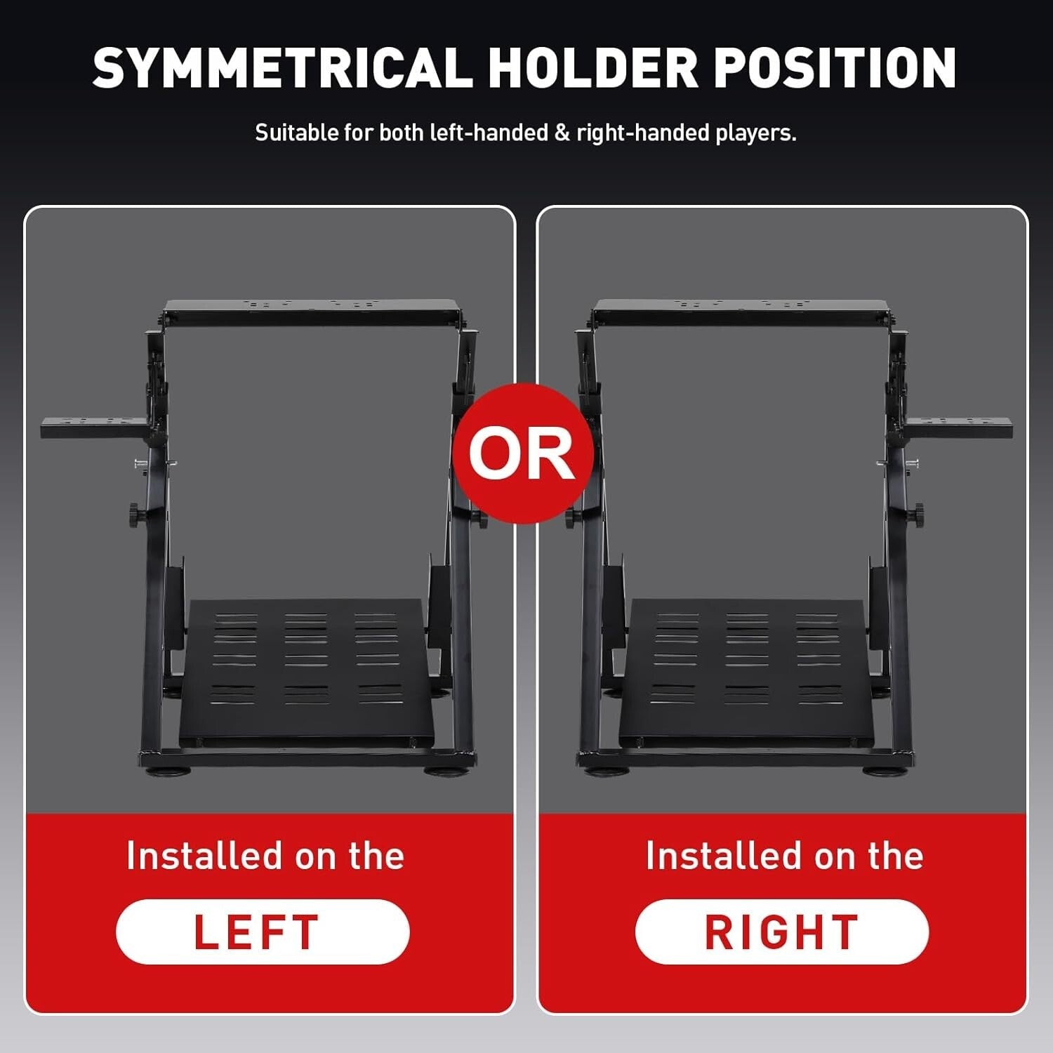 PRO Adjustable Wheel Stand: Durable Simulator Cockpit for Sim Racing Enthusiasts