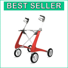 Load image into Gallery viewer, World's Lightest Carbon Fiber Rollator Walker - Easy Transport &amp; Awarded Style