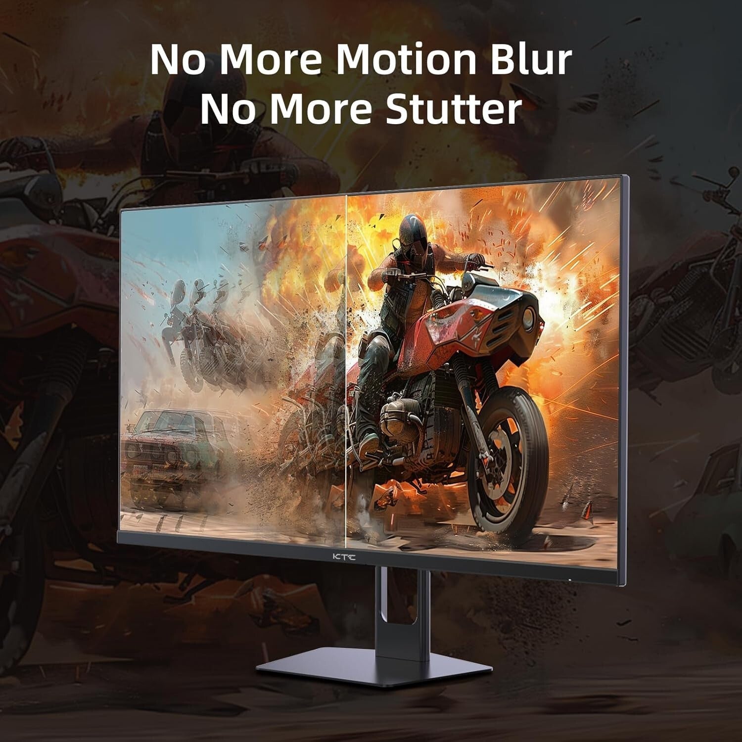 Seamless Gaming with 27" 180Hz QHD Monitor, 1ms, Multiple Connectivity Options