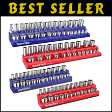 Load image into Gallery viewer, Efficient 4-Piece Socket Storage Set with Magnetic Base - For Tool Enthusiasts