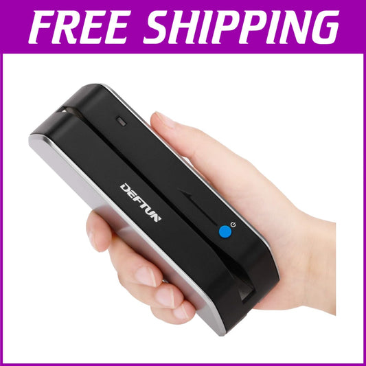 Wireless MSR-X6BT Card Reader & Writer - Bluetooth Convenience with Compact Size