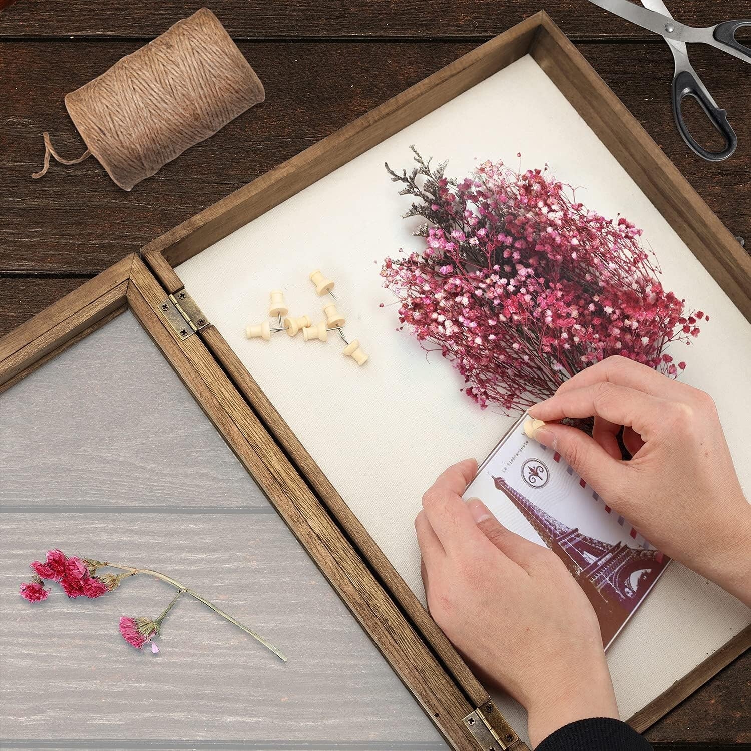 Durable 13 x 16 Shadow Box with Hinged Door - Showcase Your Treasured Keepsakes