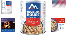 Load image into Gallery viewer, Freeze-Dried Gluten-Free Diced Chicken - Emergency Food in #10 Can | 14 Servings
