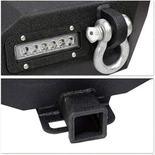 Load image into Gallery viewer, Stylish Jeep Wrangler JK Compatible Bumper with Built-In LED Lights &amp; D-Rings
