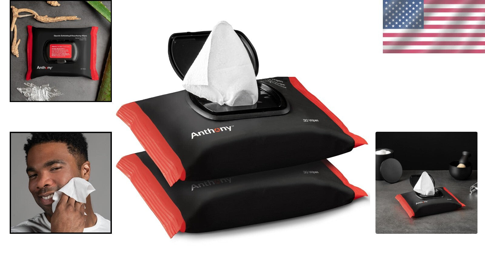 Dual-Sided Exfoliating Wipes for Smooth, Fresh Skin - Perfect for Men and Women