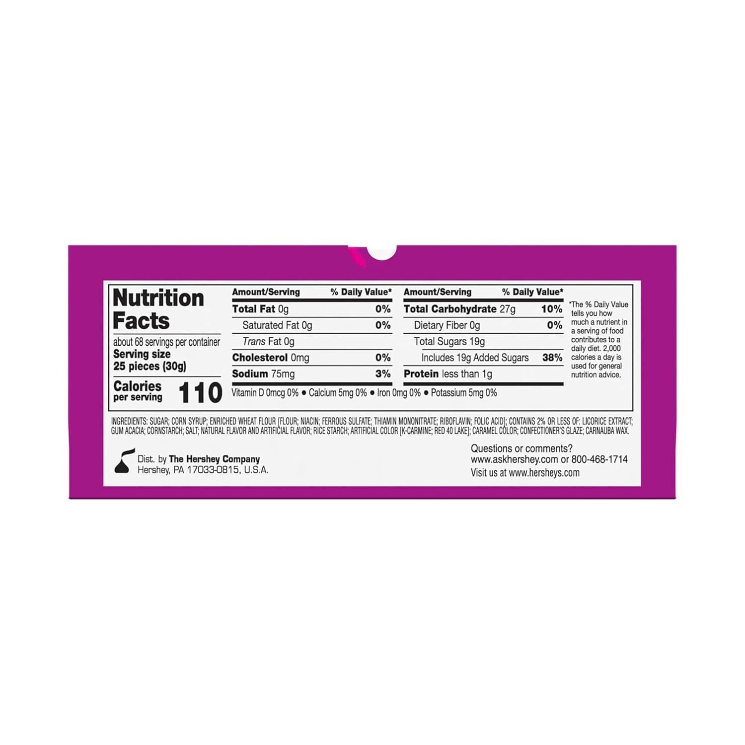 Fat-Free Old-Fashioned Licorice Candy - 12 Boxes of 6 oz for Guilt-Free Snacking