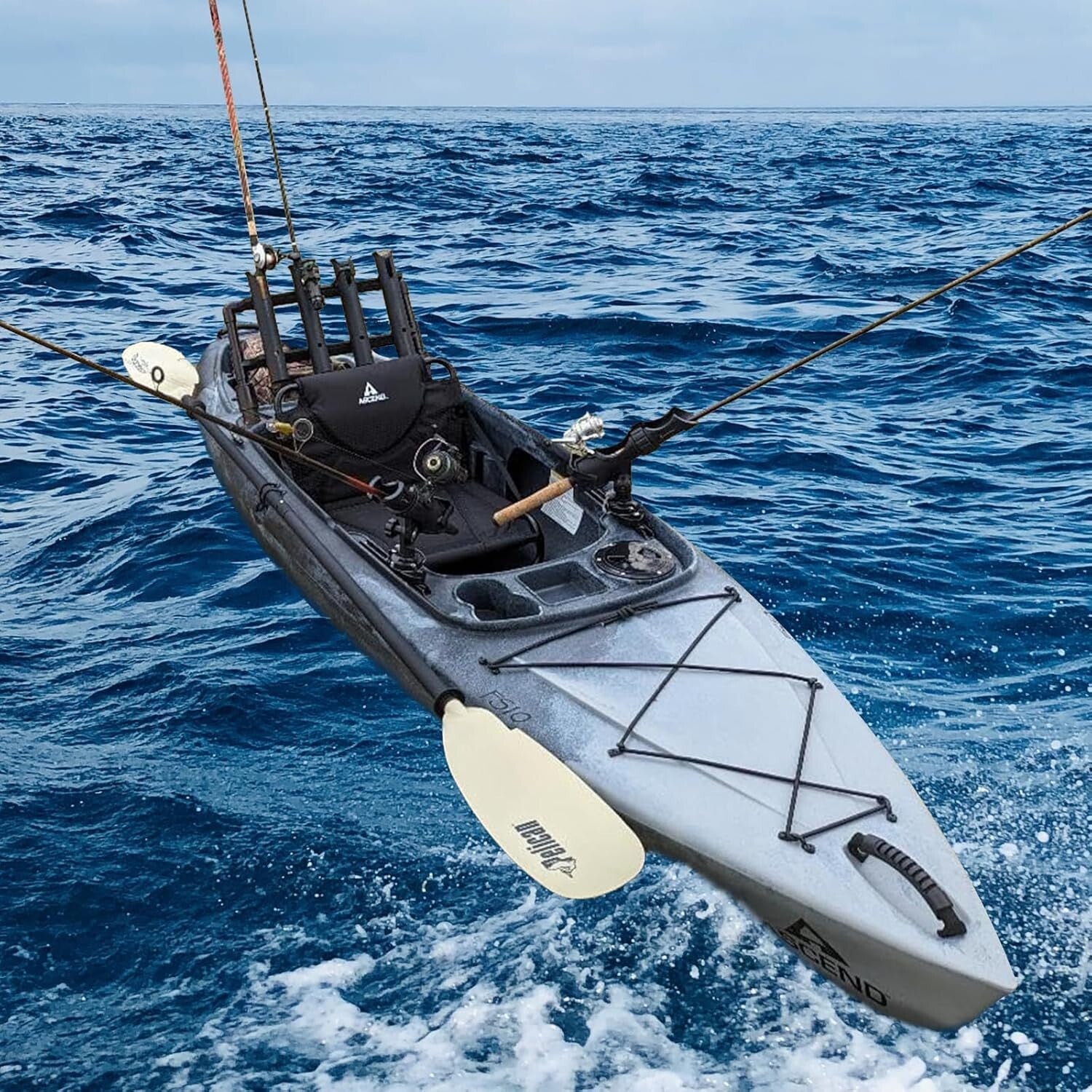 Durable 360-Degree Adjustable Fishing Rod Holder - Perfect for Kayaks & Boats