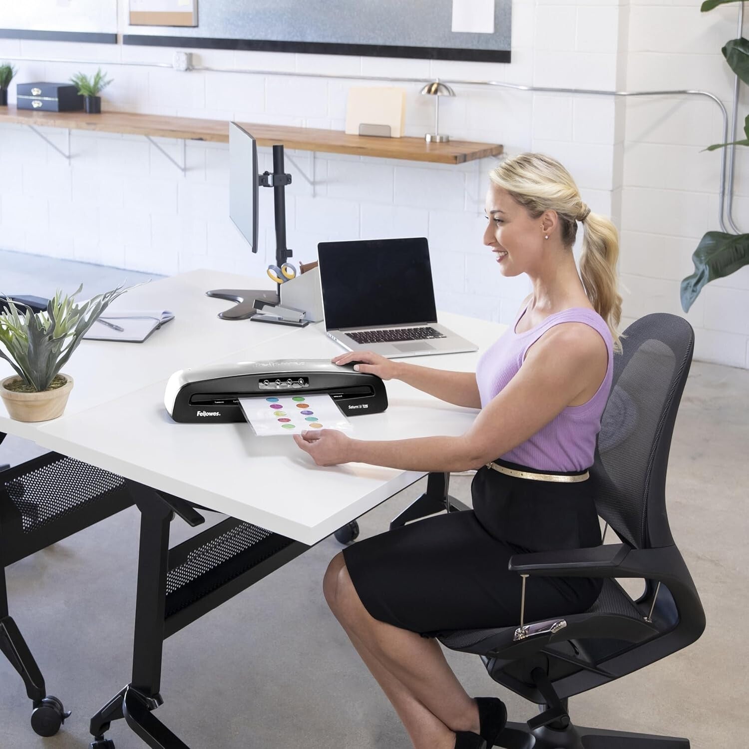 12.5 Inch Satin Thermal Laminator - Rapid 1 Minute Warm-Up & Jam-Free Operation