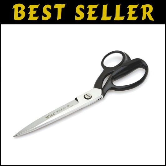Durable Wiss Industrial Shears - Lightweight Steel Cutting Tool for Home & Shop